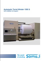 Brochure turret winder AW 1500 S