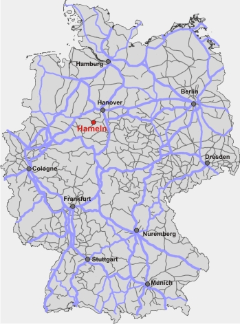 Railway net of Germany Railway net of Germany