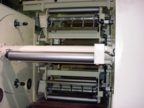 Automatic reel change system TAC, double arrangement Automatic reel change system TAC, double arrangement