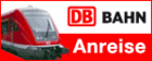 Logo arrival by train