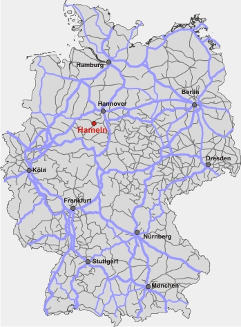 Network of the German Railroads Network of the German Railroads